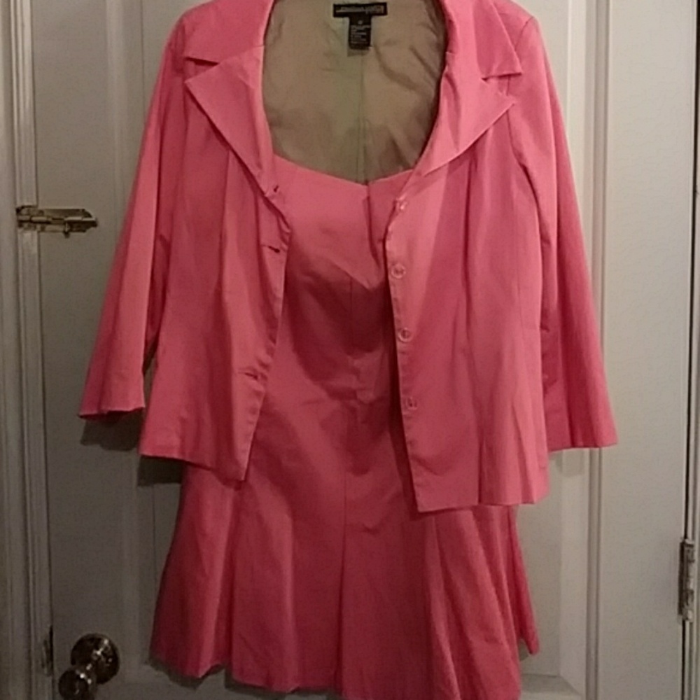 Skirt blazer career set